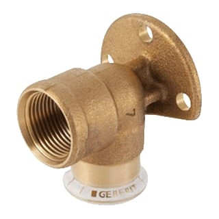 GEBERIT KOPER MUURPLAAT 15 X 1/2
