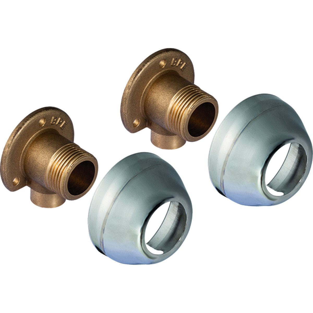 Geberit Kranen onderdelen en spare parts Opbouwmuurplaat met rozet 3/4"X15MM P/stel