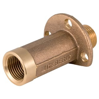 GEBERIT MUURPLAAT DRLOPEND 45MM