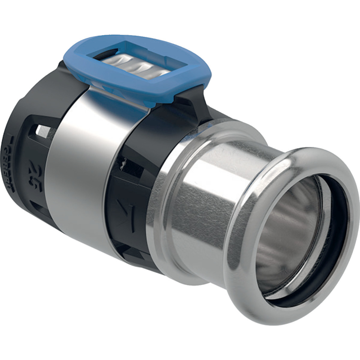 GEBERIT OVERGANG RVS PEINDE D40-35
