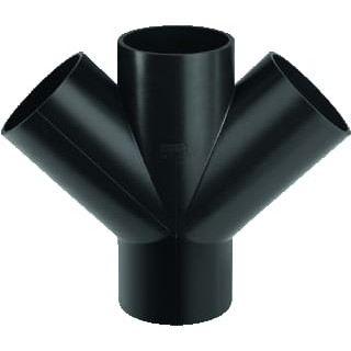 Geberit Geberit pe dubbel T-stuk 45 GR D 110/110