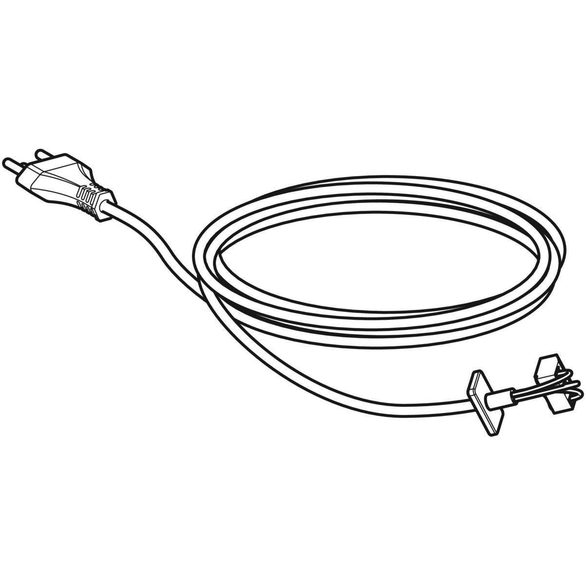 GEBERIT SPGLASKBL PE M/STEKER ESG3