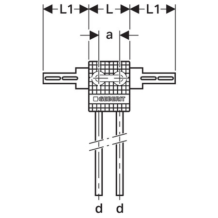 Geberit RADAANSLB MEPLA L D16