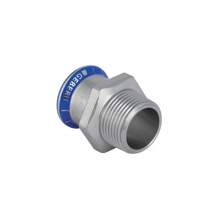Geberit RVS PUNTSTK M/BU 15-R3/8"