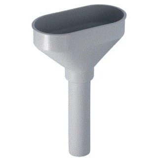 GEBERIT TRECHTER PP WIT