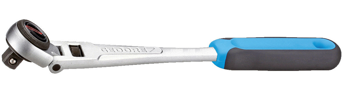 Gedore 1993 GU-3 1993 Gu-3 omschakelbare ratel met kniegewricht 1/2"