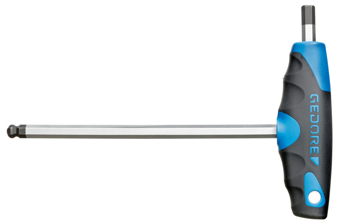 DT 2142 8 haakse stiftsleutel met 2C-T-greep 8 MM