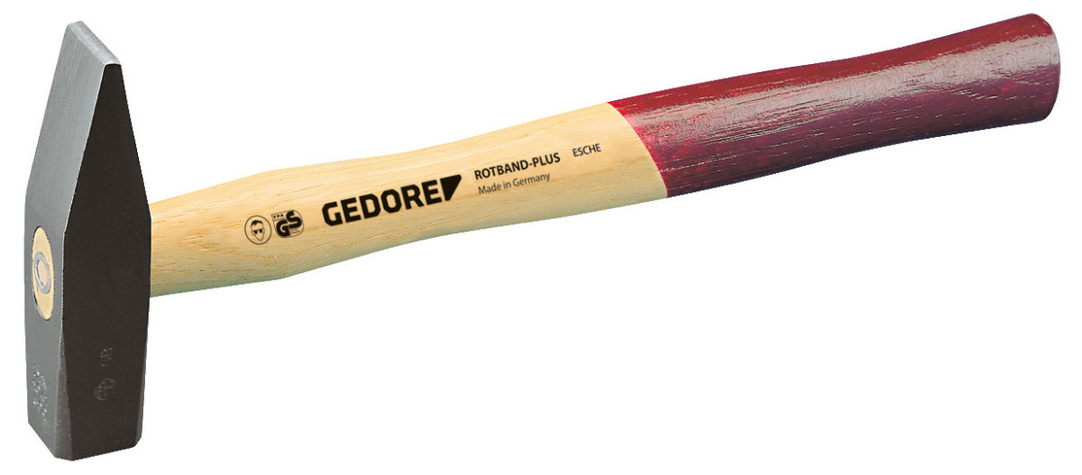 4 E-500 bankhamer met essen steel, 500 G