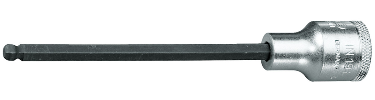 Gedore IN 19 LK In 19 LK 10-140 dopsleutel-schroevendraaier 1/2", lang 10 MM