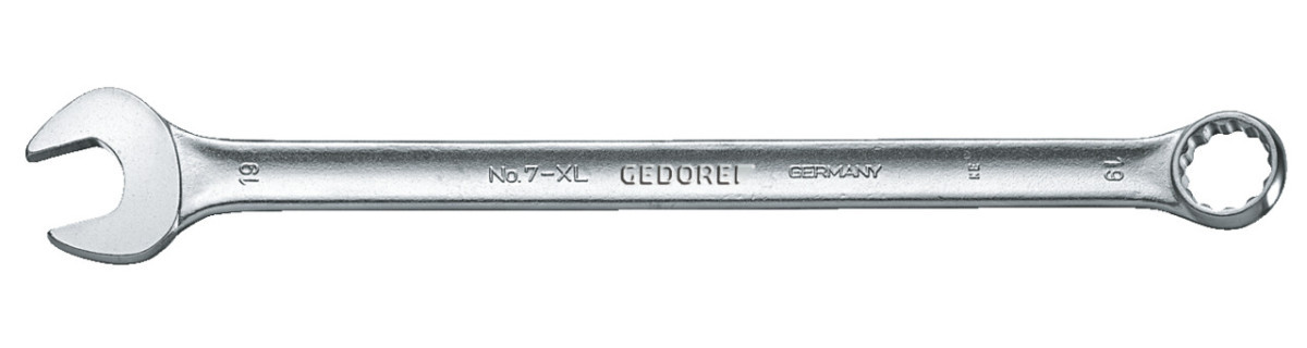 7 XL 16 ringsteeksleutel, extra lang 16 MM