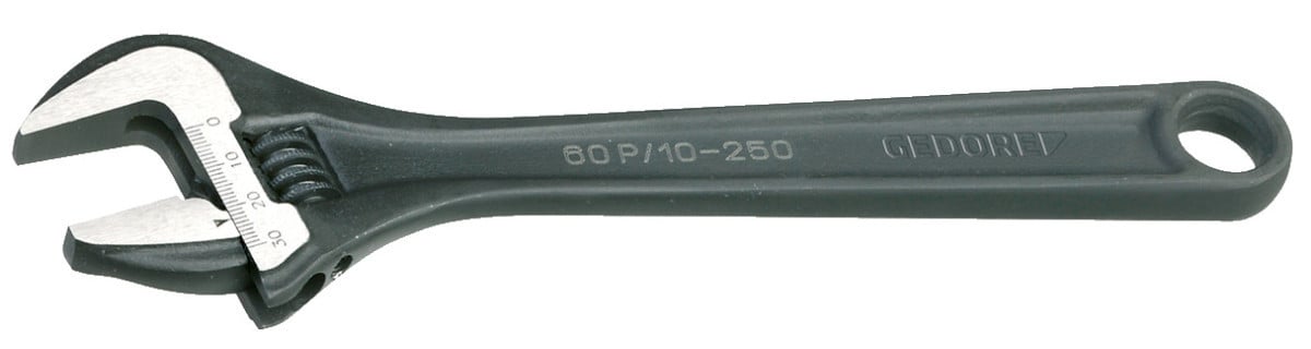 Gedore 60 P - 62 P 60 P 10 schroefsleutel, verstelbaar 10"