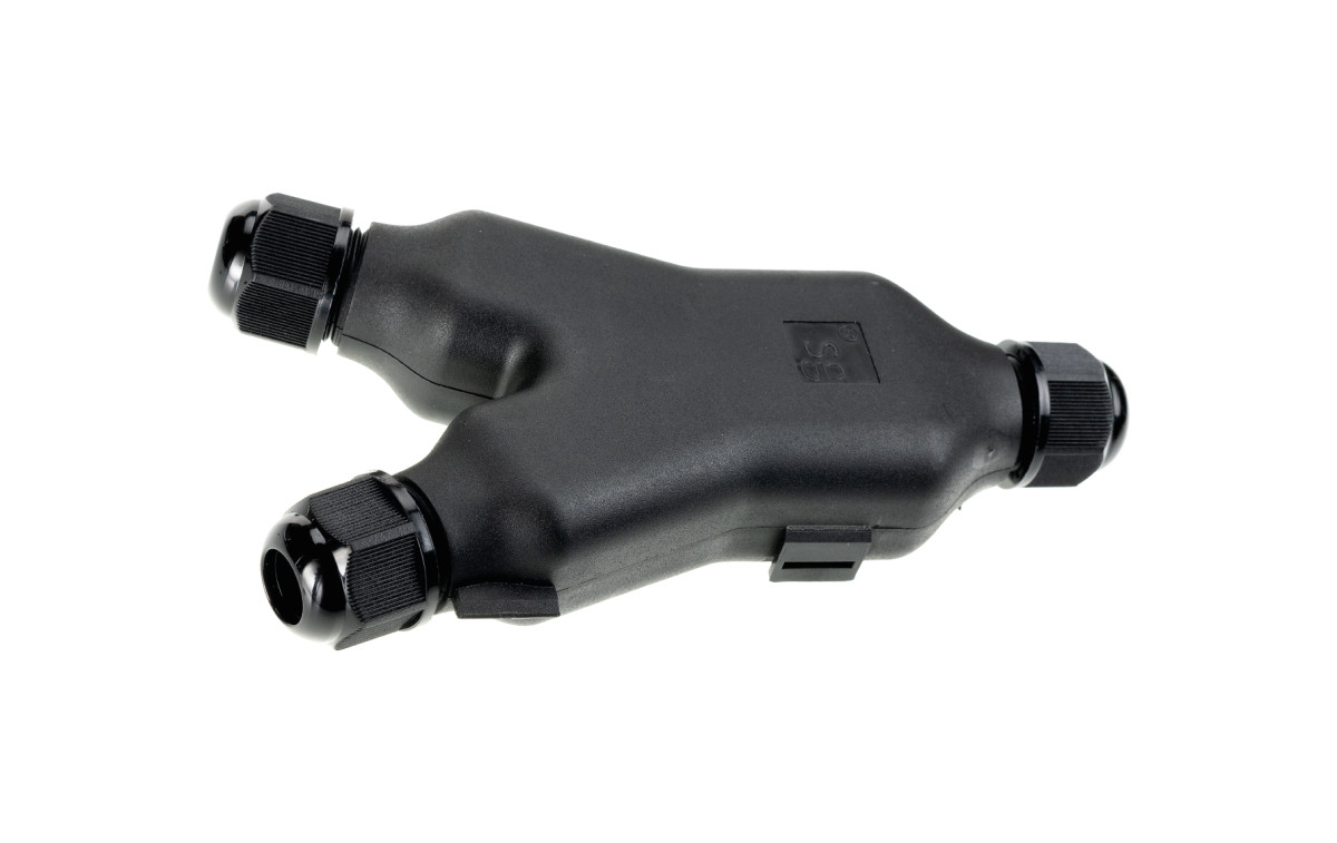 Gelbox-Y zwart connector