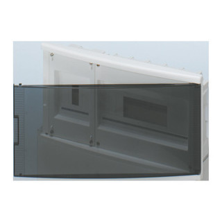 Gewiss 40 CDI-serie Decoratieve Kast - inbouwmontage - multimedia 4+8 module - donkere tra