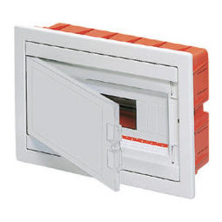 Gewiss 40 CDI-serie Inbouwkast - met blanco deur - voorgemonteerd met behuizing voor klemm