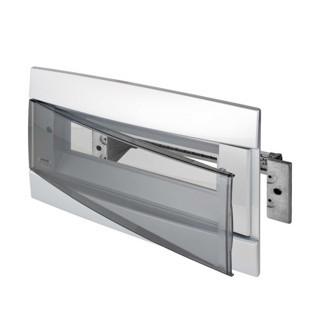 Gewiss 40 CDI-serie Voorpaneeldeksels En din-frames voor decoratieve kasten - wit - 12+1 M