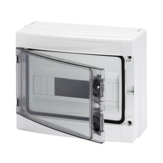 Gewiss 40 CD-serie Kunststof Opbouwkast met din rail - met transparant deurtje - wanden G