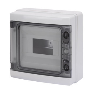 Gewiss 40 CD-serie Kunststof Opbouwkast met din rail - met transparant deurtje - wanden G