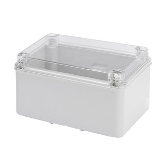 Gewiss 44 CE-serie Las-/kabeldoos diep met transparant schroefsluiting deksel - ip56 - in