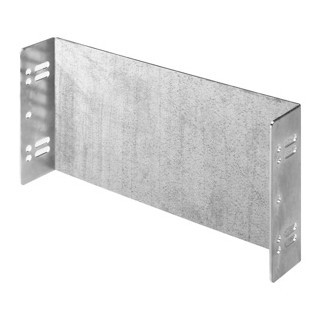 Gewiss 46-serie Blanco Staalplaat - 1 module hoog - 24 module