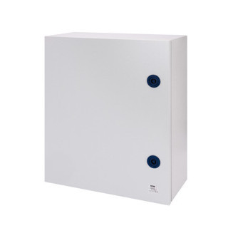 Gewiss 46-serie Metalen Kast met dichte grijze deur voorzien van slot - BXHXD 405x500x