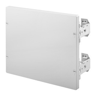 Gewiss 46-serie Blanco Dekselpaneel - fast and easy - 2 module hoog - voor borden B=31