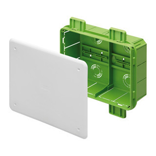 Gewiss Green Wall-serie Verdeel- en verbindingsdoos voor gipsplaat en mobiele wanden - afmetin