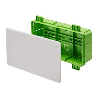 Gewiss Green Wall-serie Verdeel- en verbindingsdoos voor gipsplaat en mobiele wanden - afmetin