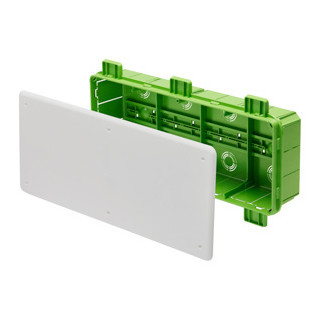 Gewiss Green Wall-serie Verdeel- en verbindingsdoos voor gipsplaat en mobiele wanden - afmetin