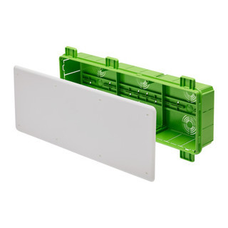 Gewiss Green Wall-serie Verdeel- en verbindingsdoos voor gipsplaat en mobiele wanden - afmetin