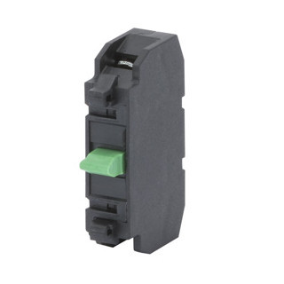 Gewiss 74 PS-serie Contactblok 10 A - 1 no - 250V - groen