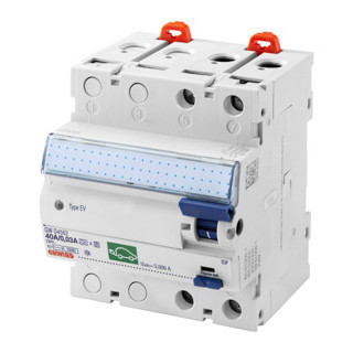 Gewiss 90-serie aardlekschakelaars Aardlekschakelaar2p 40a 30ma type a[ev] electrische voertuigladers 4 M