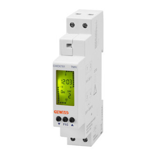 Gewiss 90 AM-serie Compacte Wekelijkse tijdschakelaar - laadreserve 4 jaar - 1 no-contact