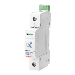 Gewiss 90 AM-serie LST - overspanningsbeveiliging - 1P 40ka - type 2 - 1 module