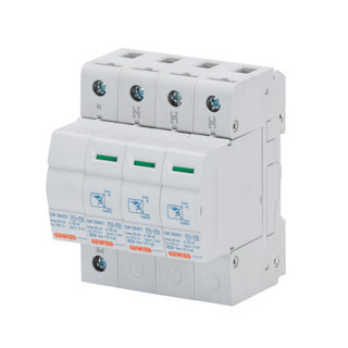 Gewiss 90 AM-serie LST - overspanningsbeveiliging - 3P+N 12,5ka - type 1+2 - 4 module
