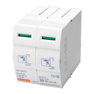 Gewiss 90 AM-serie LST - uitneembaar reservepatroon - fase 25ka - type 1+2