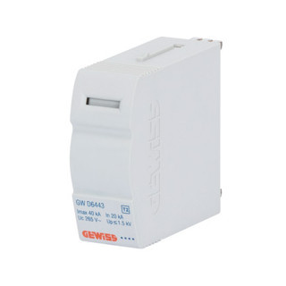 Gewiss 90 AM-serie LST - uitneembaar reservepatroon - neutraal 20ka - type 2