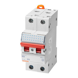 Gewiss 90 AM-serie Hoofdschakelaar - 2P 125a 415V - 2 module