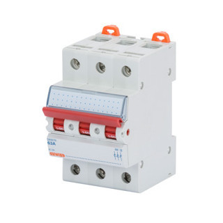 Gewiss 90 AM-serie Hoofdschakelaar - 3P 100a 415V - 3 module