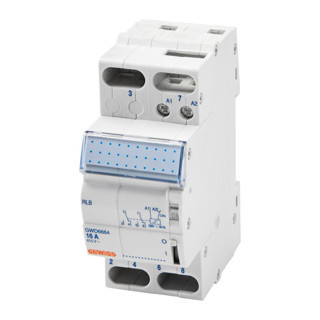 Gewiss 90 AM-serie Stroomstootrelais - 16a - 2 omschakeling 24vac - 2 module
