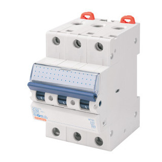 Gewiss 90-serie aardlekschakelaars Installatieautomaat 3P B-kar 50a 10ka 3-module - serie MT100