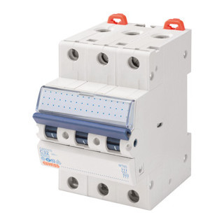 Gewiss 90-serie aardlekschakelaars Installatieautomaat 3P C-kar 13a 4,5ka 3-module - serie MT45