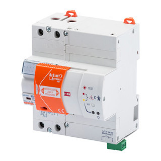 Gewiss 90 ReStart-serie Restart Met autotest pro - gecombineerd met aardlekschakelaars - 2-pol