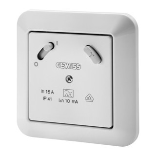 Gewiss 90-serie aardlekschakelaars RCD Safety unit - 16a 10ma ip41 - white colour