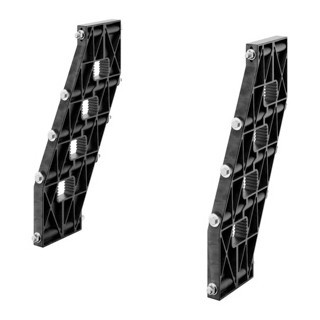 Gewiss BUSBAR-serie Twee Stuks busbarhouders - voor gegoten busbar in aluminium - 630 A -