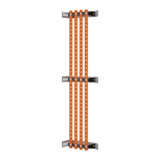 Gewiss BUSBAR-serie Twee Stuks busbarhouders - voor vlakke busbars 25x4-30x5 - 250-400 A -