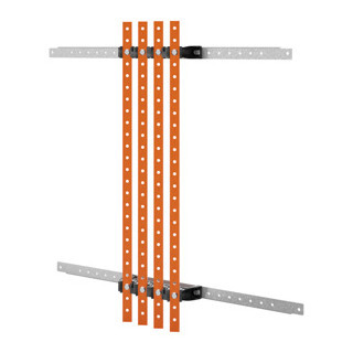 Gewiss BUSBAR-serie Twee Stuks busbarhouders - voor vlakke busbars 25x4-30x5 - 250-400 A -