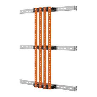 Gewiss BUSBAR-serie Twee Stuks busbarhouders - voor vlakke busbars 30x10 - 630 A - voor ST
