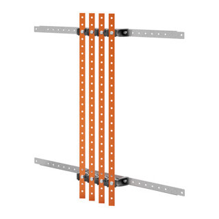 Gewiss BUSBAR-serie Twee Stuks busbarhouders - voor vlakke busbars 30x10 - 630 A - voor ST