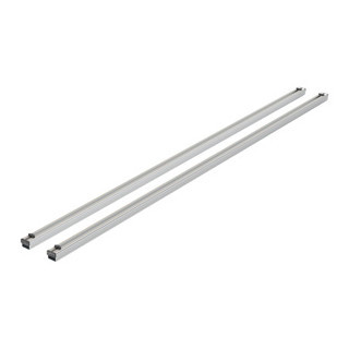 Gewiss BUSBAR-serie Twee Stuks gegoten busbars in aluminium 30x40 - 630 A - voor QDX 630H-