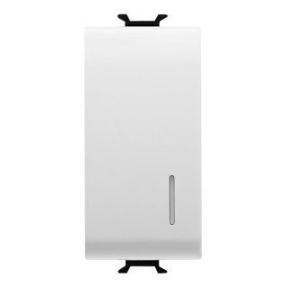 Gewiss CHORUSMART 2-Way switch, 1M 1P 16ax ill loc white